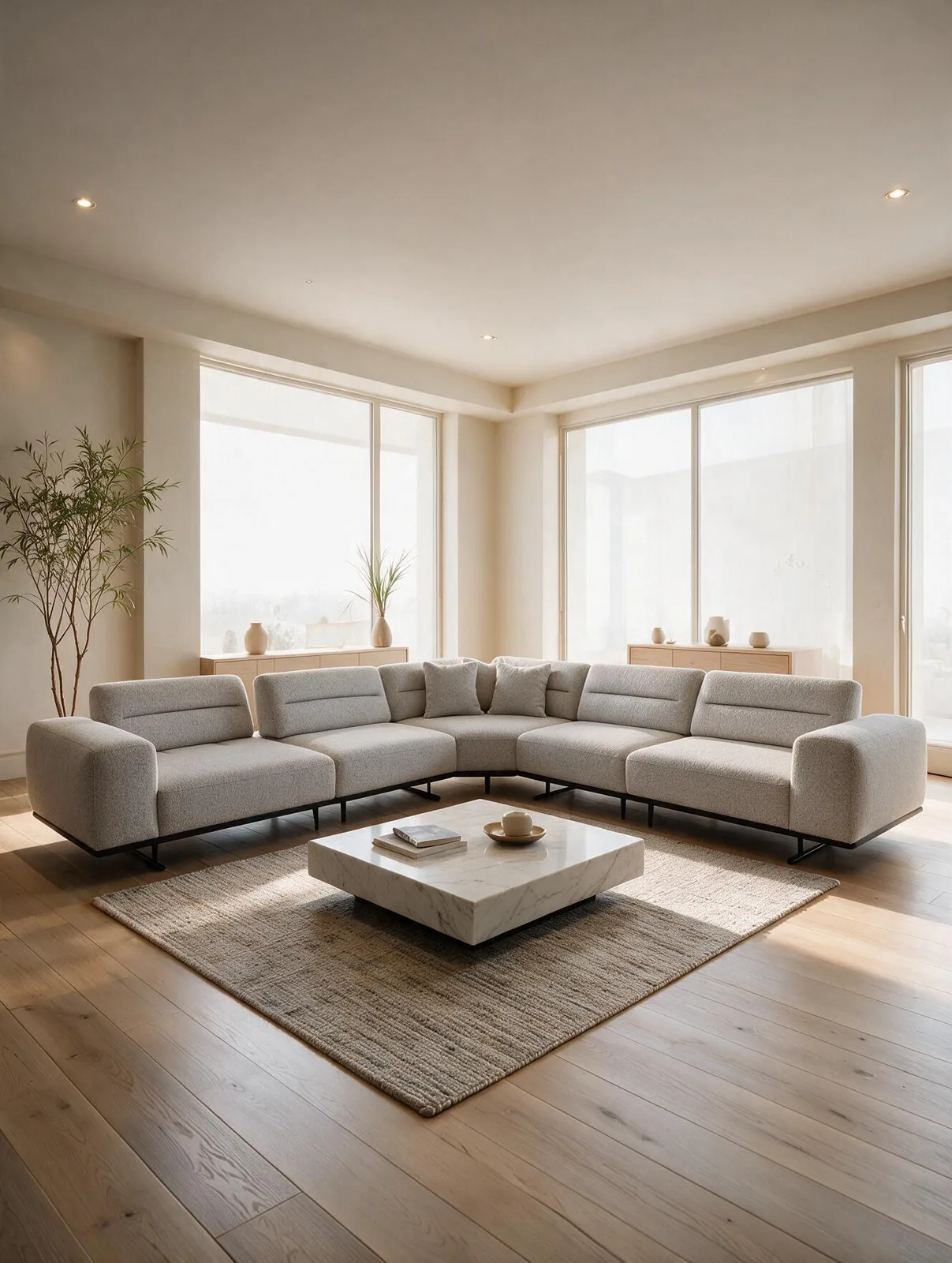 Malaga corner sofa by Divani Design